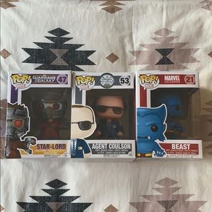 Marvel Funko POP Figures Set of 2